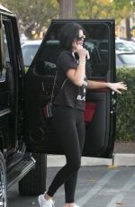 KYLIE JENNER Out and About in Los Angeles 11/21/2015