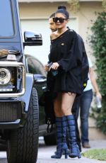 KYLIE JENNER Out and About in Woodland Hills 10/30/2015