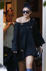 KYLIE JENNER Out and About in Woodland Hills 10/30/2015