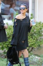 KYLIE JENNER Out and About in Woodland Hills 10/30/2015