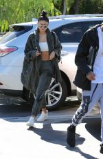 KYLIE JENNER Out for Breakfast in Calabasas 11/01/2015