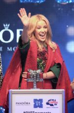 KYLIE MINOGUE at Oxford Street Christmas Lights Switch On Event at Pandora Store in London 11/01/2015