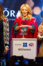 KYLIE MINOGUE at Oxford Street Christmas Lights Switch On Event at Pandora Store in London 11/01/2015