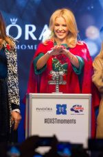 KYLIE MINOGUE at Oxford Street Christmas Lights Switch On Event at Pandora Store in London 11/01/2015