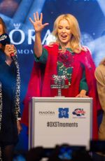 KYLIE MINOGUE at Oxford Street Christmas Lights Switch On Event at Pandora Store in London 11/01/2015