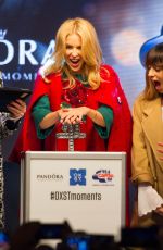KYLIE MINOGUE at Oxford Street Christmas Lights Switch On Event at Pandora Store in London 11/01/2015