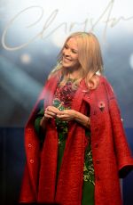 KYLIE MINOGUE at Oxford Street Christmas Lights Switch On Event at Pandora Store in London 11/01/2015