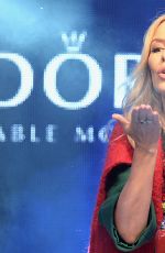 KYLIE MINOGUE at Oxford Street Christmas Lights Switch On Event at Pandora Store in London 11/01/2015