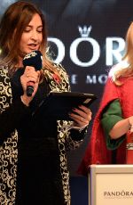 KYLIE MINOGUE at Oxford Street Christmas Lights Switch On Event at Pandora Store in London 11/01/2015