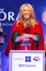 KYLIE MINOGUE at Oxford Street Christmas Lights Switch On Event at Pandora Store in London 11/01/2015