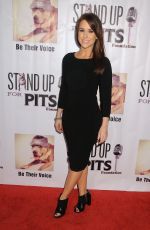 LACEY CHABERT at Stand Up for Pits Comedy Benefit in Hollywood 11/08/2015