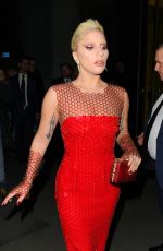 LADY GAGA at 2015 British Fashion Awards in London 11/23/2015