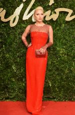LADY GAGA at 2015 British Fashion Awards in London 11/23/2015