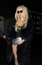 LADY GAGA at a Recording Studio in Kings Cross in London 11/25/2015