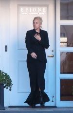 LADY GAGA Leaves Epione Cosmetic Laser Center in Beverly Hills 11/20/2015