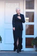 LADY GAGA Leaves Epione Cosmetic Laser Center in Beverly Hills 11/20/2015