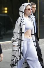 LADY GAGA Leaves Her Apartment in New York 11/06/2015