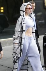 LADY GAGA Leaves Her Apartment in New York 11/06/2015