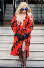 LADY GAGA Out and About in London 25/11/2015