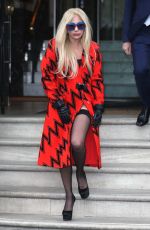LADY GAGA Out and About in London 25/11/2015