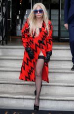 LADY GAGA Out and About in London 25/11/2015