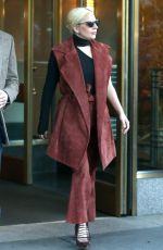 LADY GAGA Out and About in New York 11/03/2015