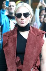 LADY GAGA Out and About in New York 11/03/2015