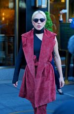 LADY GAGA Out and About in New York 11/03/2015