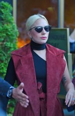 LADY GAGA Out and About in New York 11/03/2015