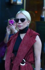LADY GAGA Out and About in New York 11/03/2015