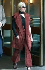 LADY GAGA Out and About in New York 11/03/2015