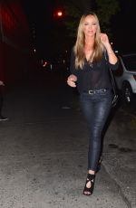 LAUREN POPE Night Out in New York 11/09/2015