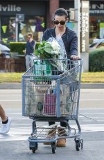 LEA MICHELE Out Shopping in Brentwood 11/29/2015