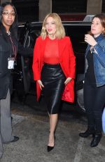 LEA SEYDOUX Arrives at Huffpost Live Studio in New York 11/04/2015