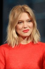 LEA SEYDOUX at AOL Studios in New York 11/05/2015