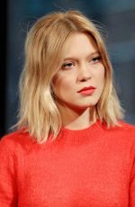 LEA SEYDOUX at AOL Studios in New York 11/05/2015