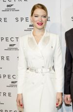 LEA SEYDOUX at Spectre Premiere in Copenhagen 10/27/2015