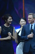 LEA SEYDOUX on the Set of Day Day Up Show in Beijing 11/12/2015