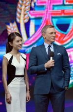 LEA SEYDOUX on the Set of Day Day Up Show in Beijing 11/12/2015