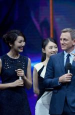 LEA SEYDOUX on the Set of Day Day Up Show in Beijing 11/12/2015