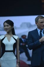LEA SEYDOUX on the Set of Day Day Up Show in Beijing 11/12/2015