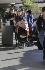 LENA HEADEY Leaves Pottery Barn Kids at Grove in West Hollywood 11/25/2015