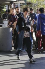 LENA HEADEY Leaves Pottery Barn Kids at Grove in West Hollywood 11/25/2015