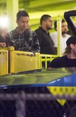 LEONA LEWIS and Juach at Knotts Scary Farm in Los Angeles 10/30/2015