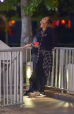LEONA LEWIS and Juach at Knotts Scary Farm in Los Angeles 10/30/2015