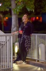 LEONA LEWIS and Juach at Knotts Scary Farm in Los Angeles 10/30/2015