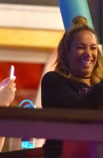 LEONA LEWIS and Juach at Knotts Scary Farm in Los Angeles 10/30/2015
