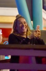 LEONA LEWIS and Juach at Knotts Scary Farm in Los Angeles 10/30/2015