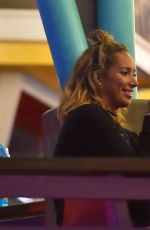 LEONA LEWIS and Juach at Knotts Scary Farm in Los Angeles 10/30/2015