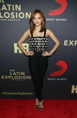 LESLIE GRACE at The Latin Explosion: A New America Las Vegas Screening in Las Vegas 11/17/2015
